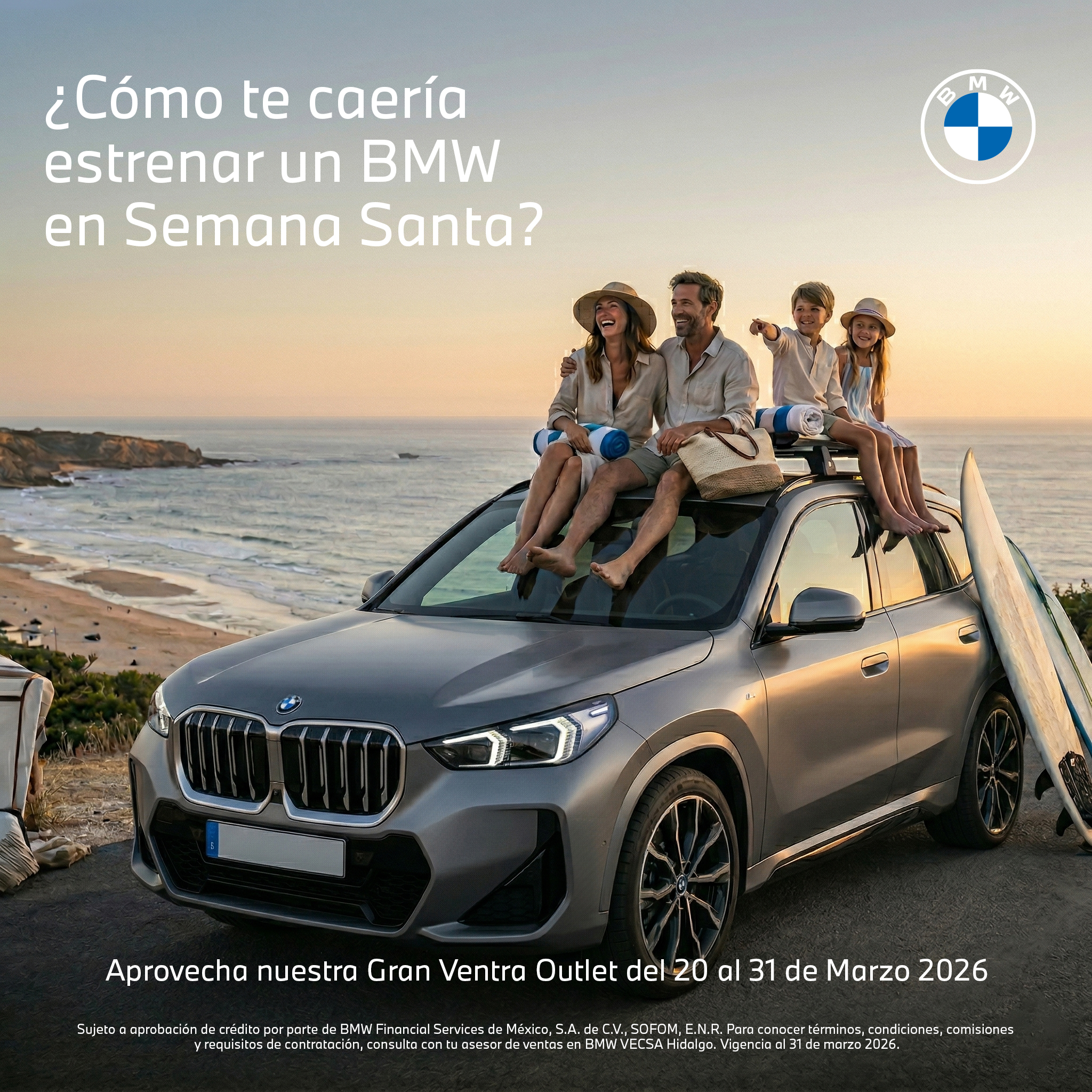 ¿Cómo te caería estrenar un BMW en Semana Santa? Gran Venta Outlet